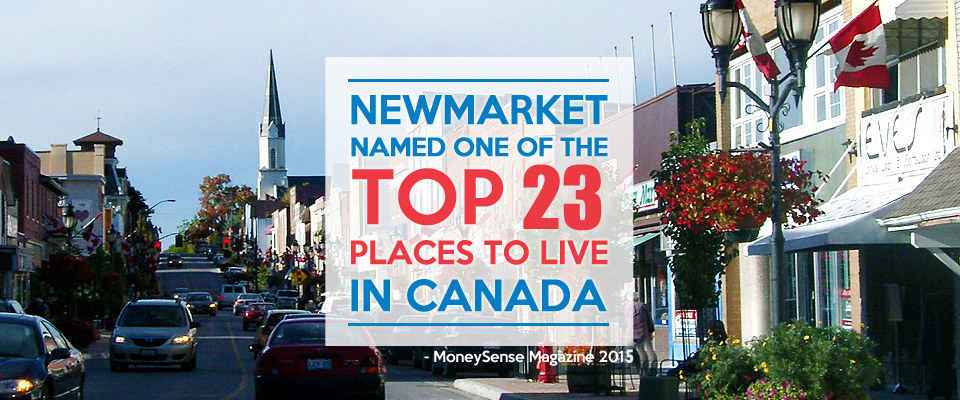 Newmarket Best Place to live in Ontario
