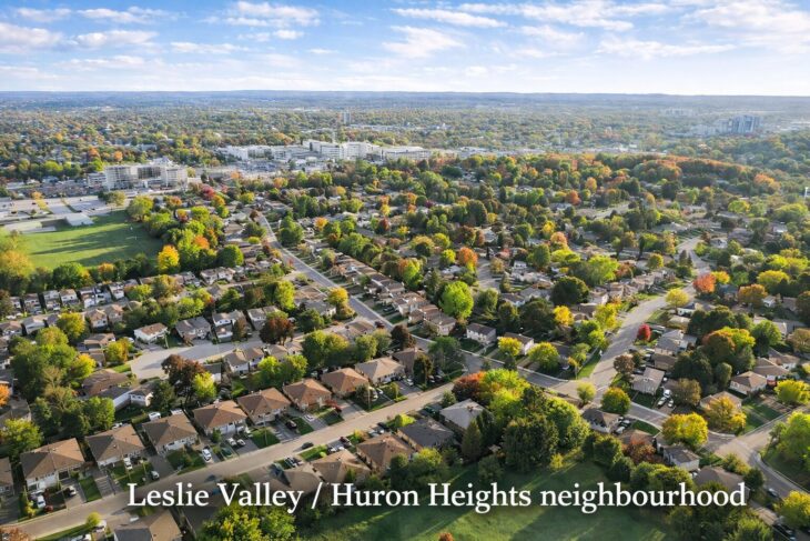 Leslie Valley - Huron Heights neighbourhood Newmarket